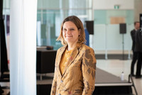 Esther Duflo, professeure d'économie au Massachusetts Institute of Technology et colauréate du prix Nobel d’économie 2019 - CRÉDIT : AMÉLIE PHILIBERT | UNIVERSITÉ DE MONTRÉAL.