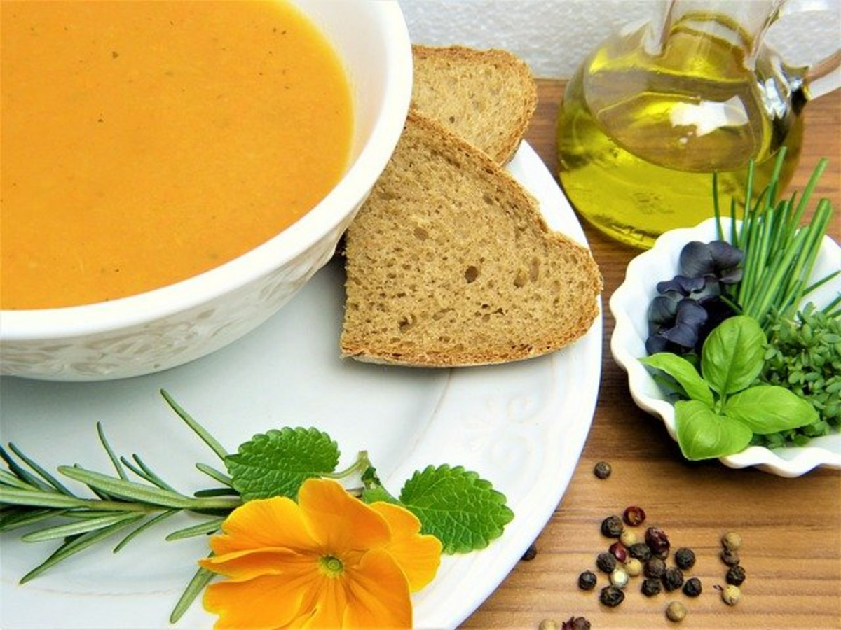 Soupe de carottes.